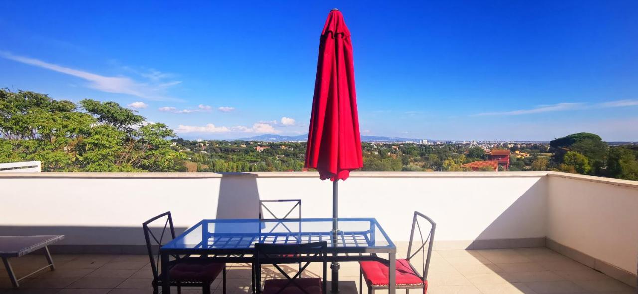 Apartament Cosy Penthouse Loft With Stunning View Rzym Zewnętrze zdjęcie